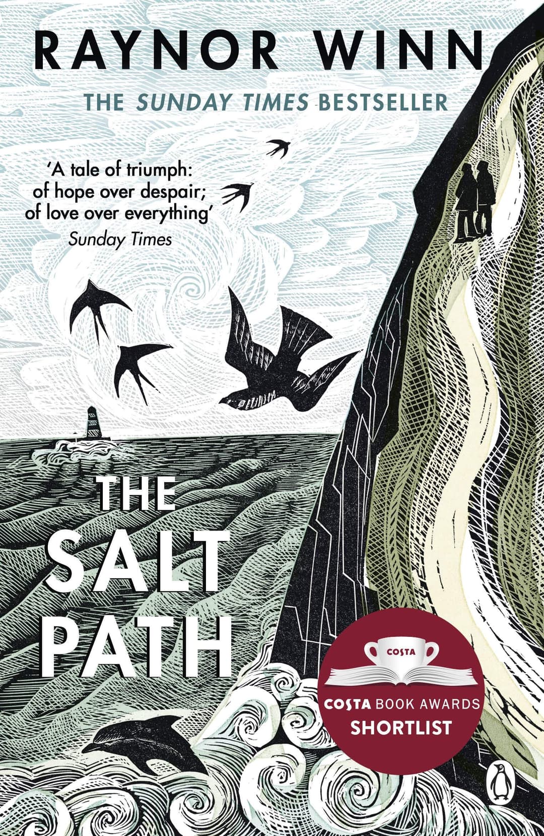 Couverture de The Salt Path The uplifting true story. A Sunday Times Bestseller. Now long listed for The Wai nwright Prize