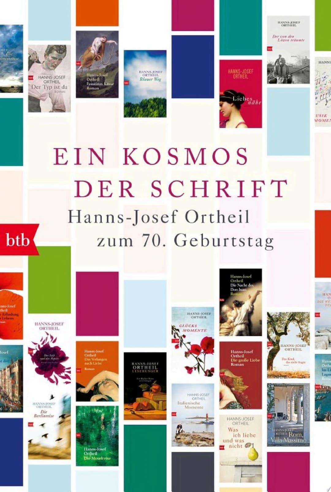 Couverture de Ein Kosmos der Schrift Hanns-Josef Ortheil zum 70. Geburtstag