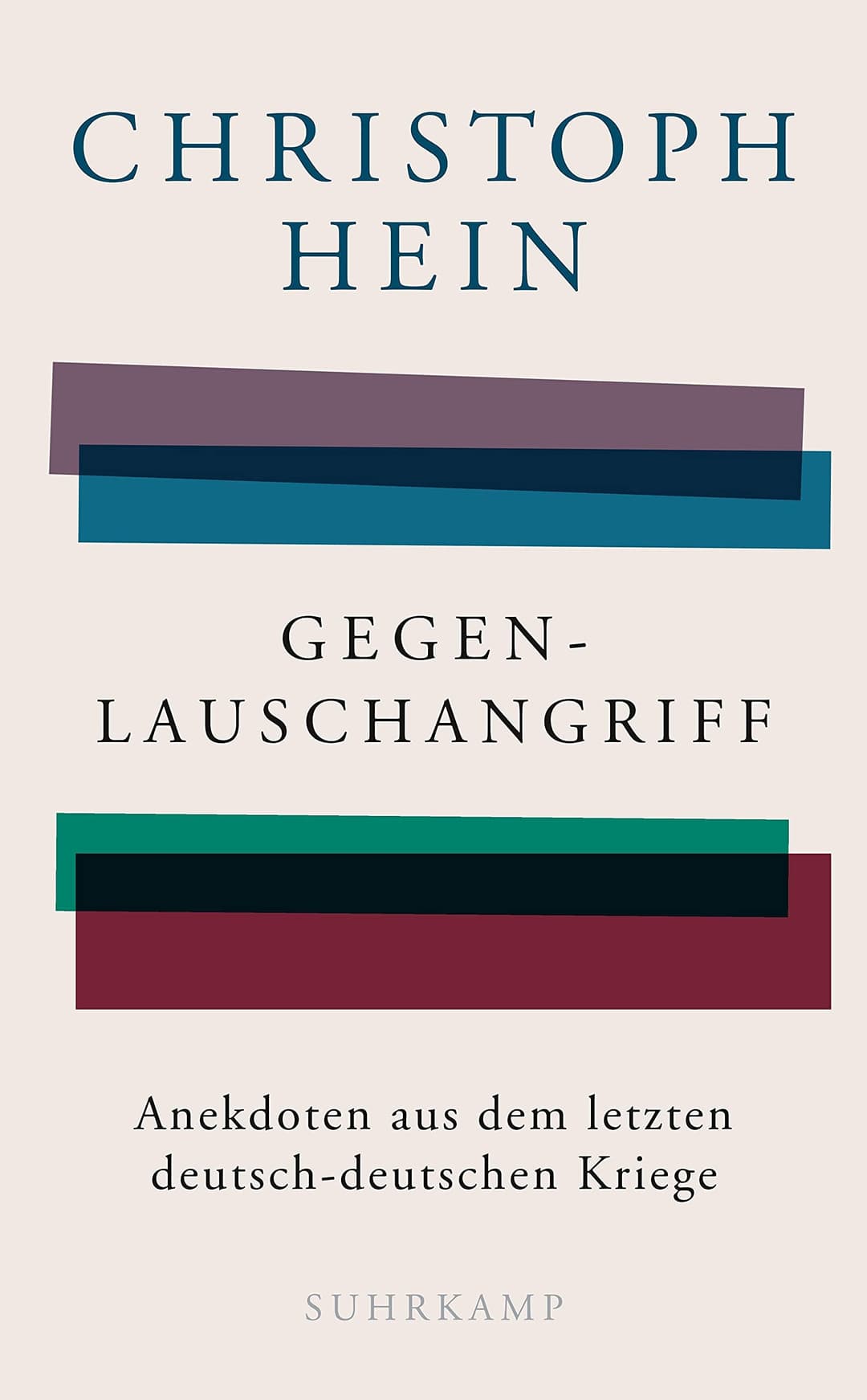Couverture de Gegenlauschangriff Anekdoten aus dem letzten deutsch-deutschen Kriege