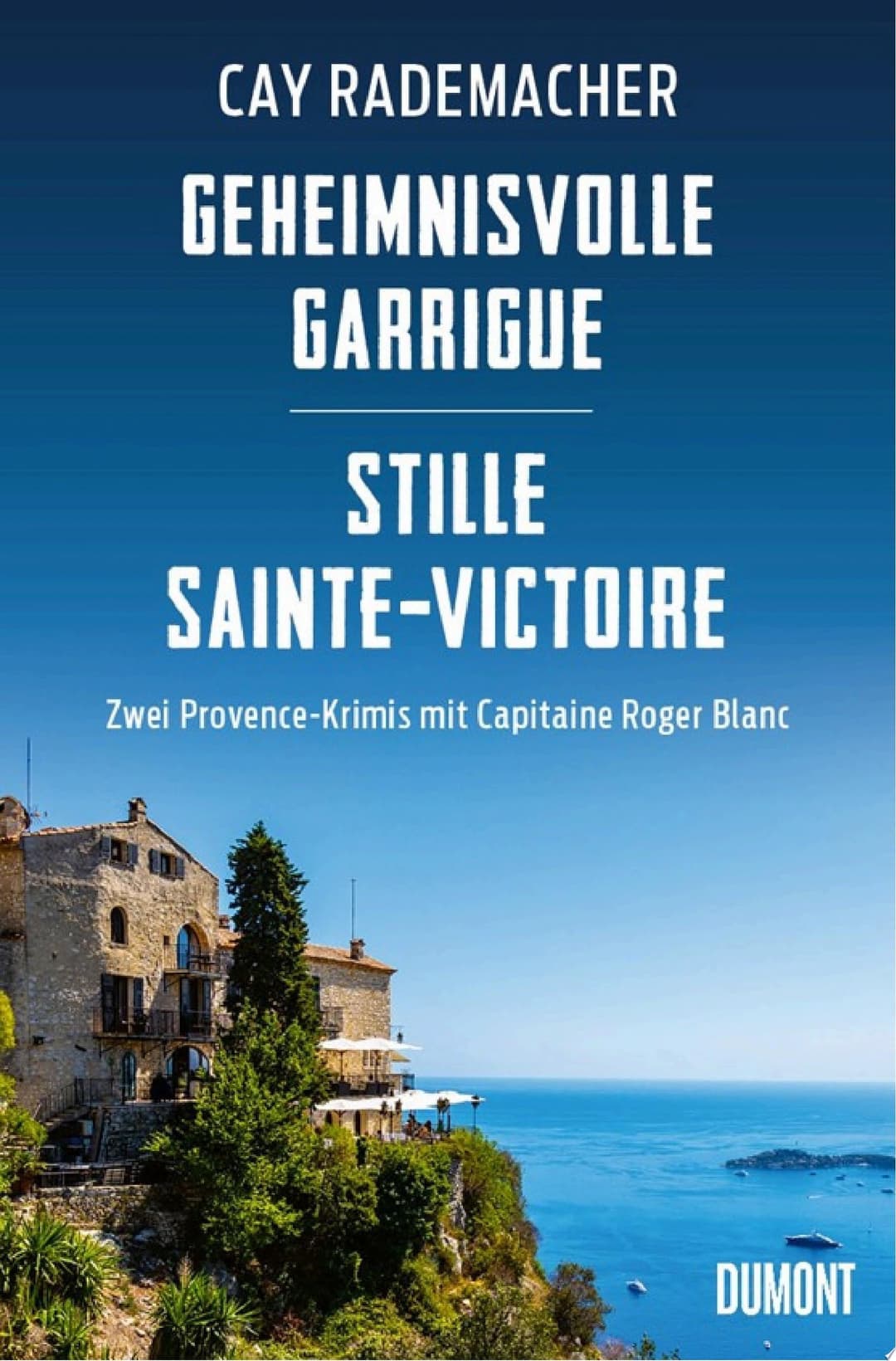 Couverture de Geheimnisvolle Garrigue / Stille Sainte-Victoire Zwei Provence-Krimis mit Capitaine Roger Blanc