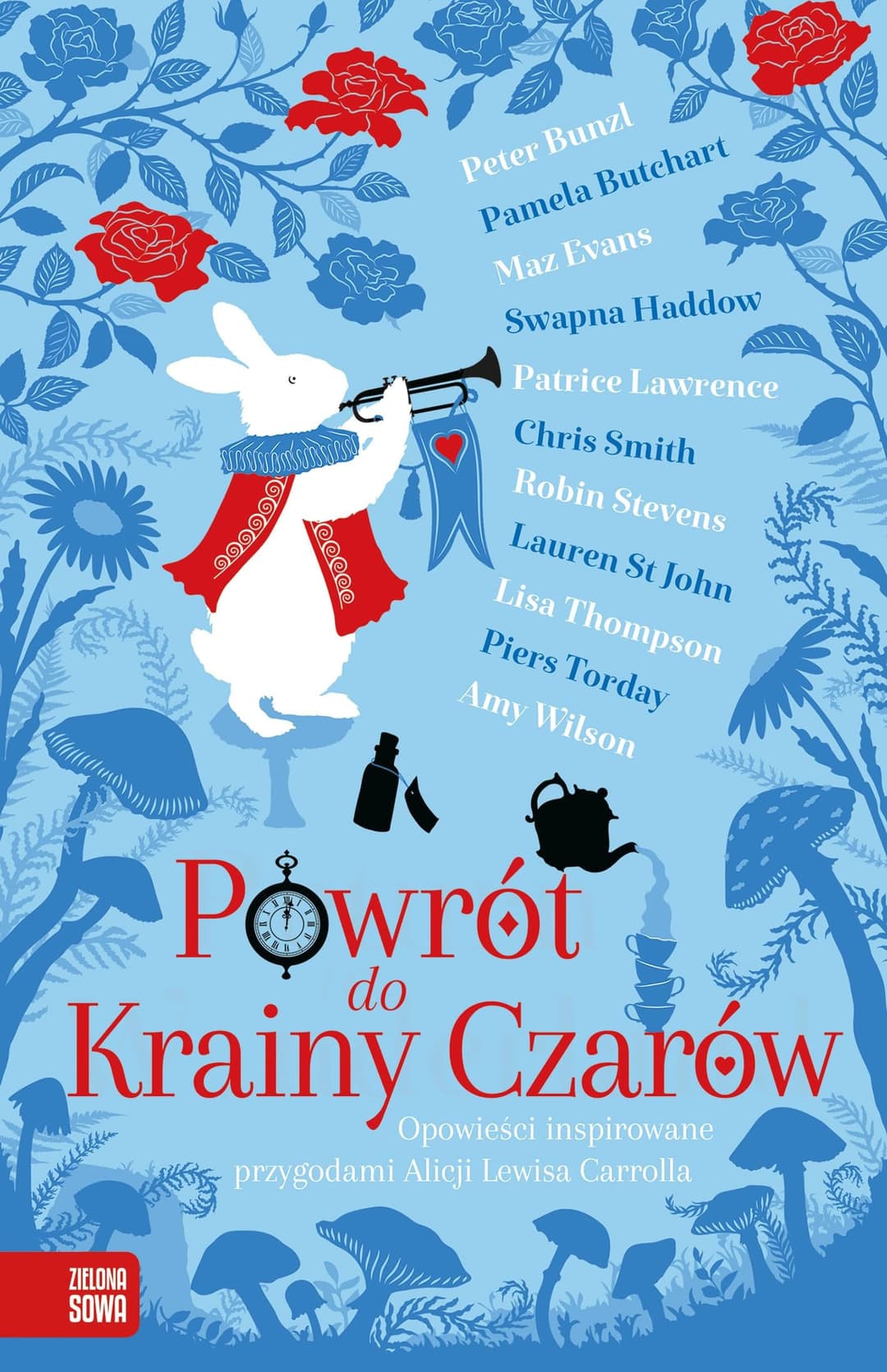 Couverture de Powrót do Krainy Czarów opowieści inspirowane przygodami Alicji Lewisa Carrolla
