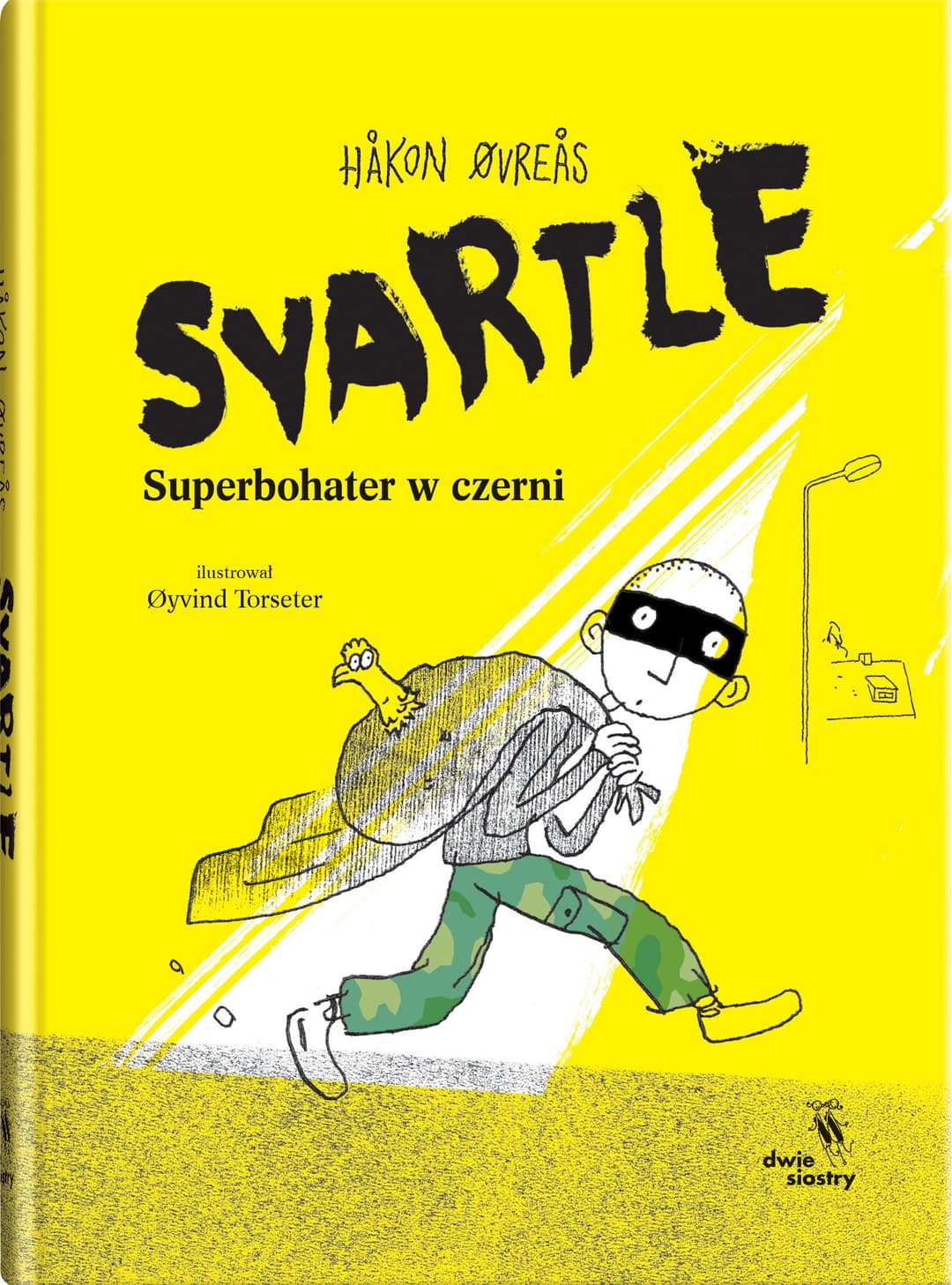 Couverture de Svartle superbohater w czerni