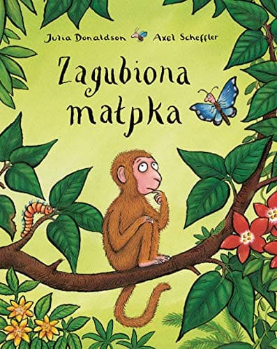 Couverture de Zagubiona małpka