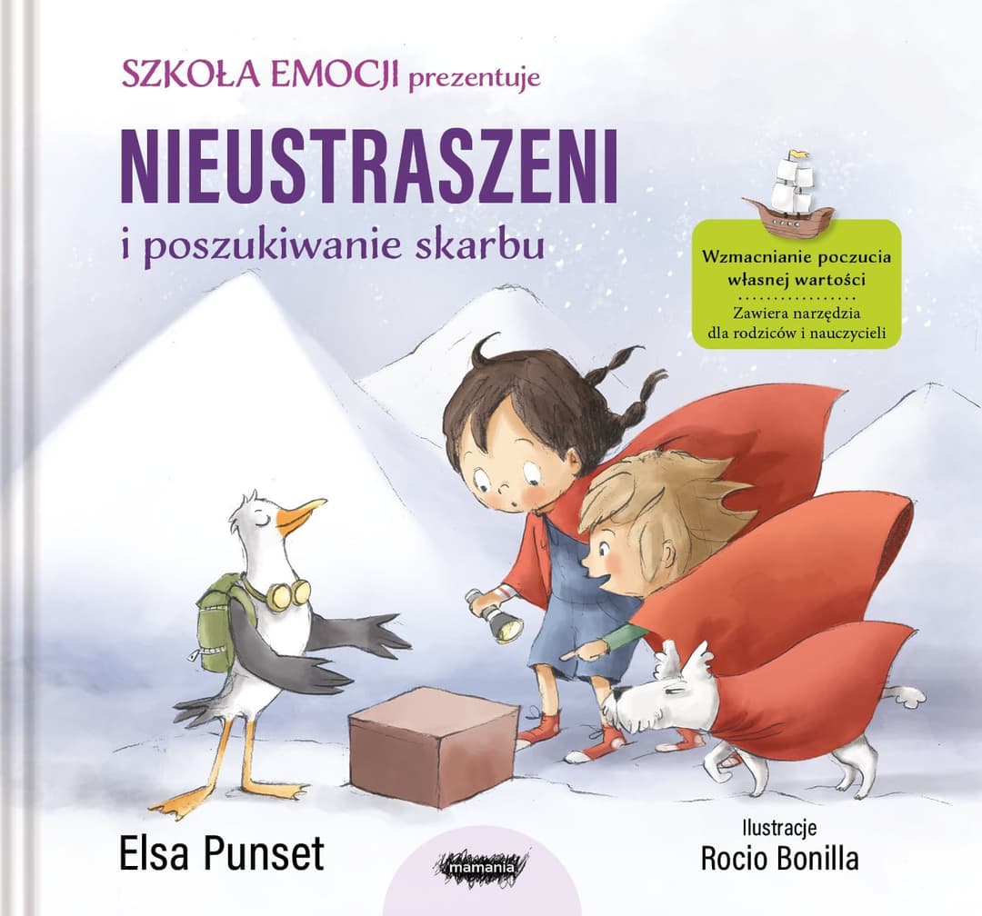 Couverture de Nieustraszeni i poszukiwanie skarbu