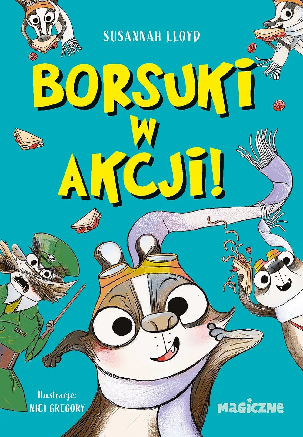 Couverture de Borsuki w akcji
