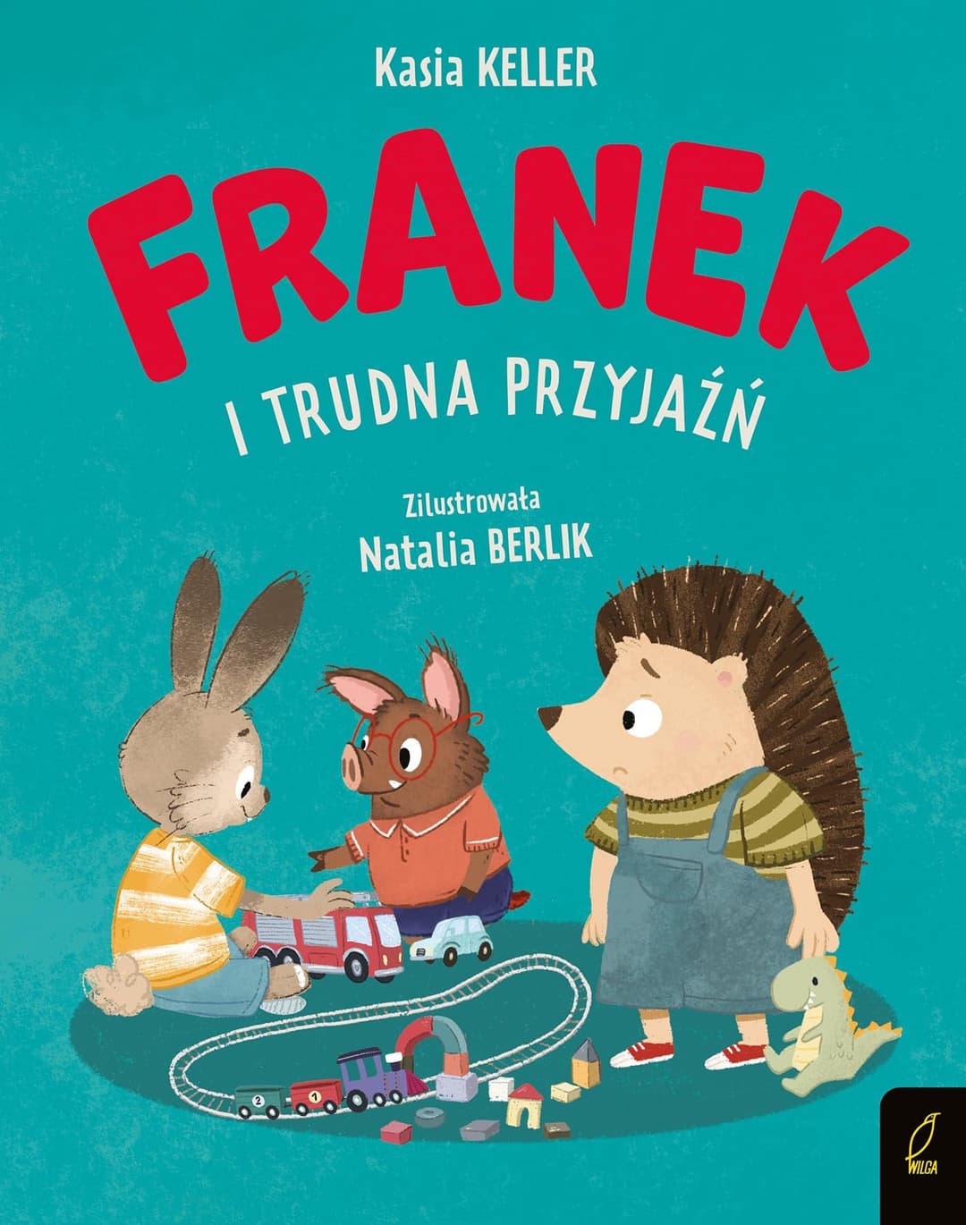 Couverture de Franek i trudna przyjaźń
