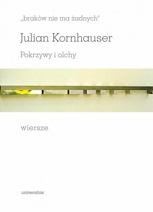 Couverture de "Braków nie ma żadnych" pokrzywy i olchy : wiersze
