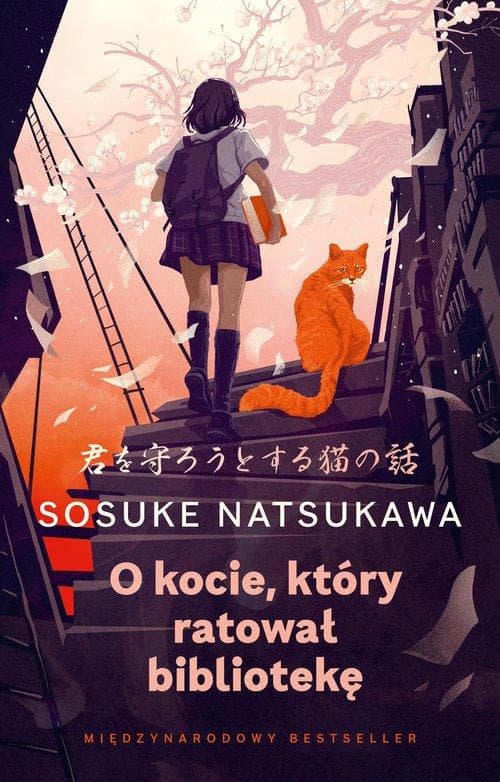 Couverture de O kocie, który ratował bibliotekę