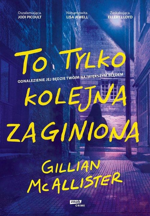 Couverture de To tylko kolejna zaginiona