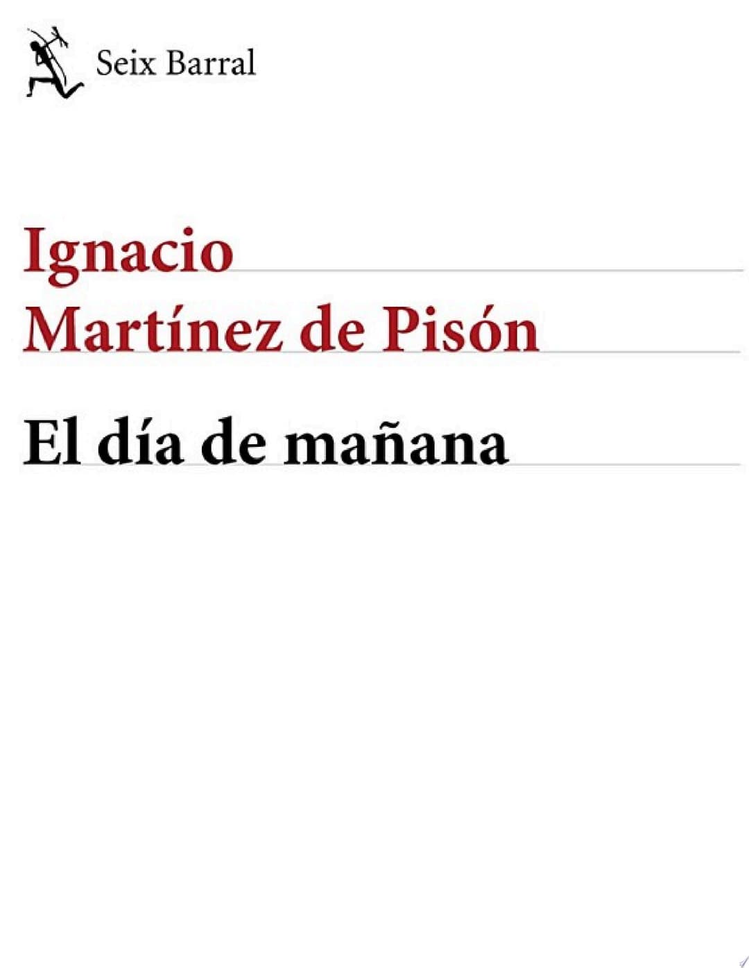 Couverture de El día de mañana