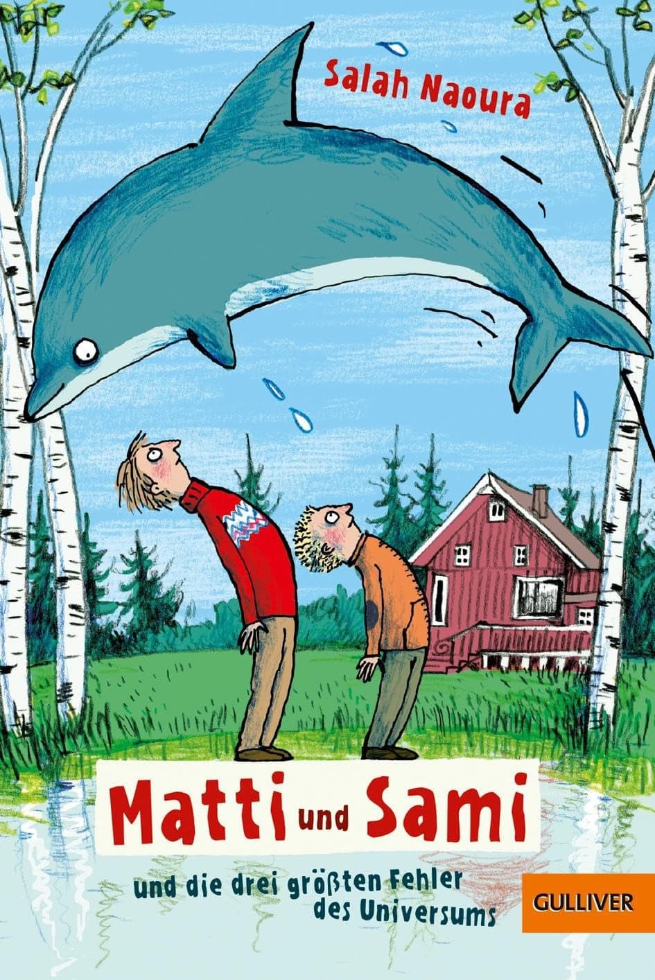 Couverture de Matti und Sami und die drei größten Fehler des Universums Roman für Kinder