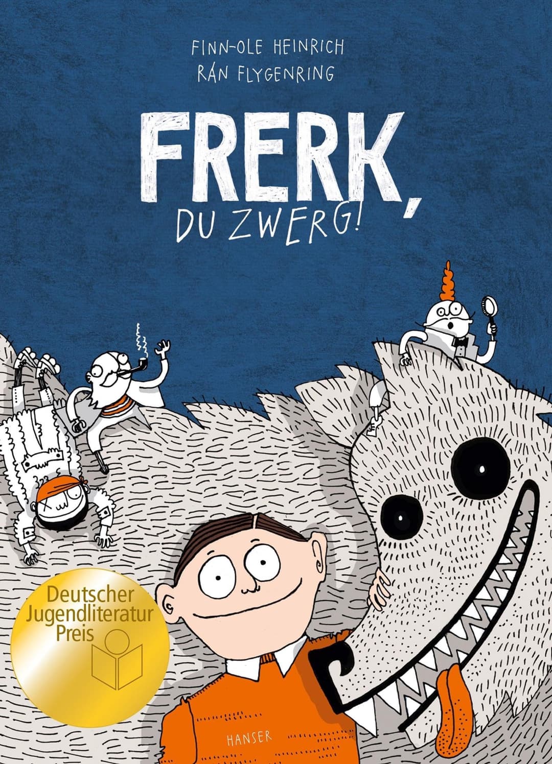 Couverture de Frerk, du Zwerg!