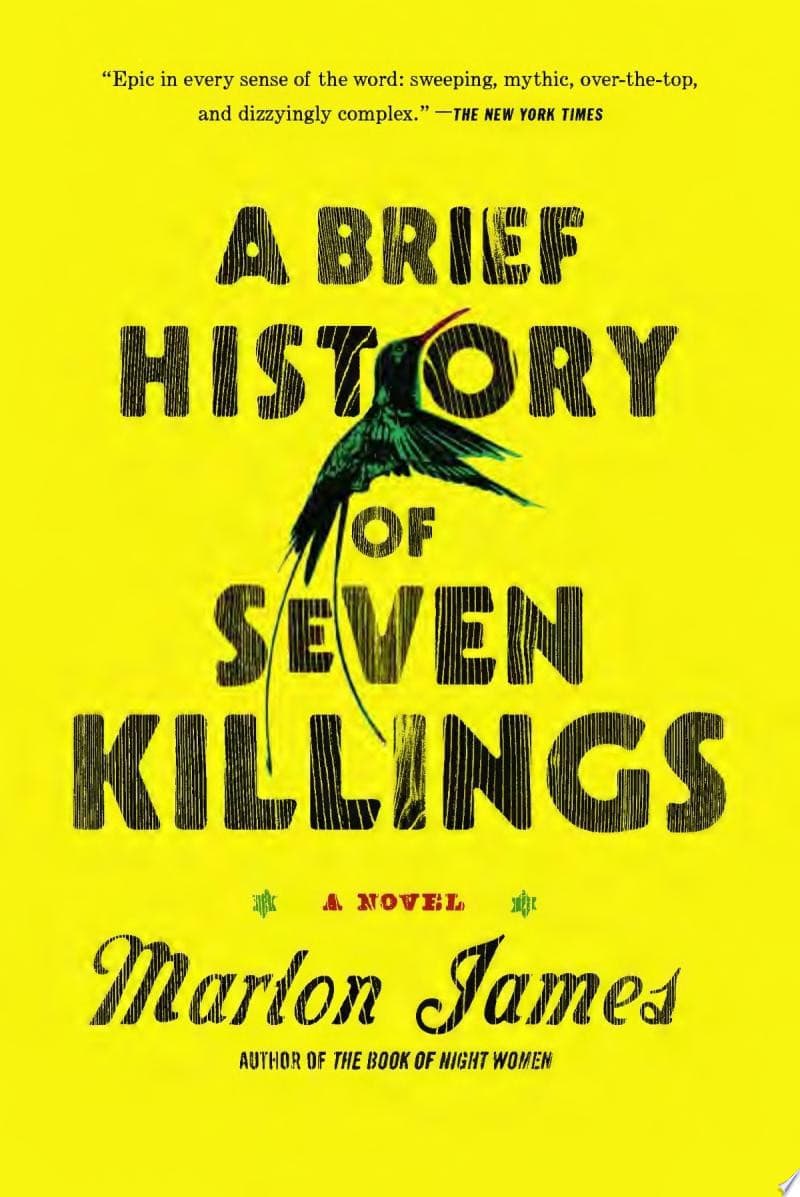 Couverture de A Brief History of Seven Killings A Novel