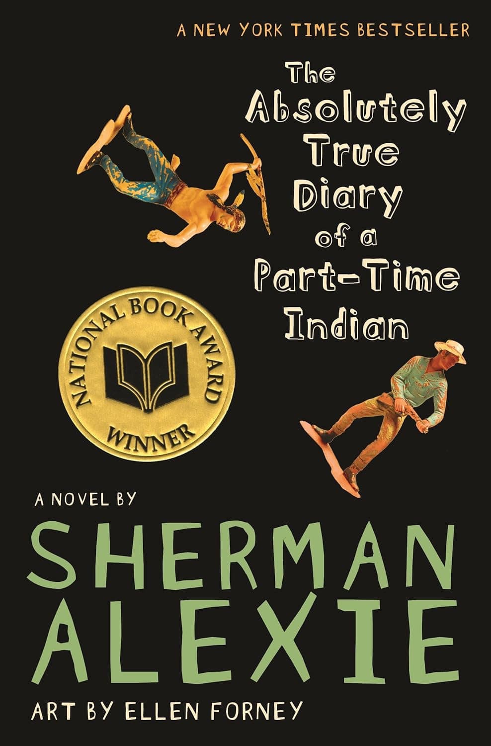 Couverture de The Absolutely True Diary of a Part-Time Indian 10th Anniversary Edition