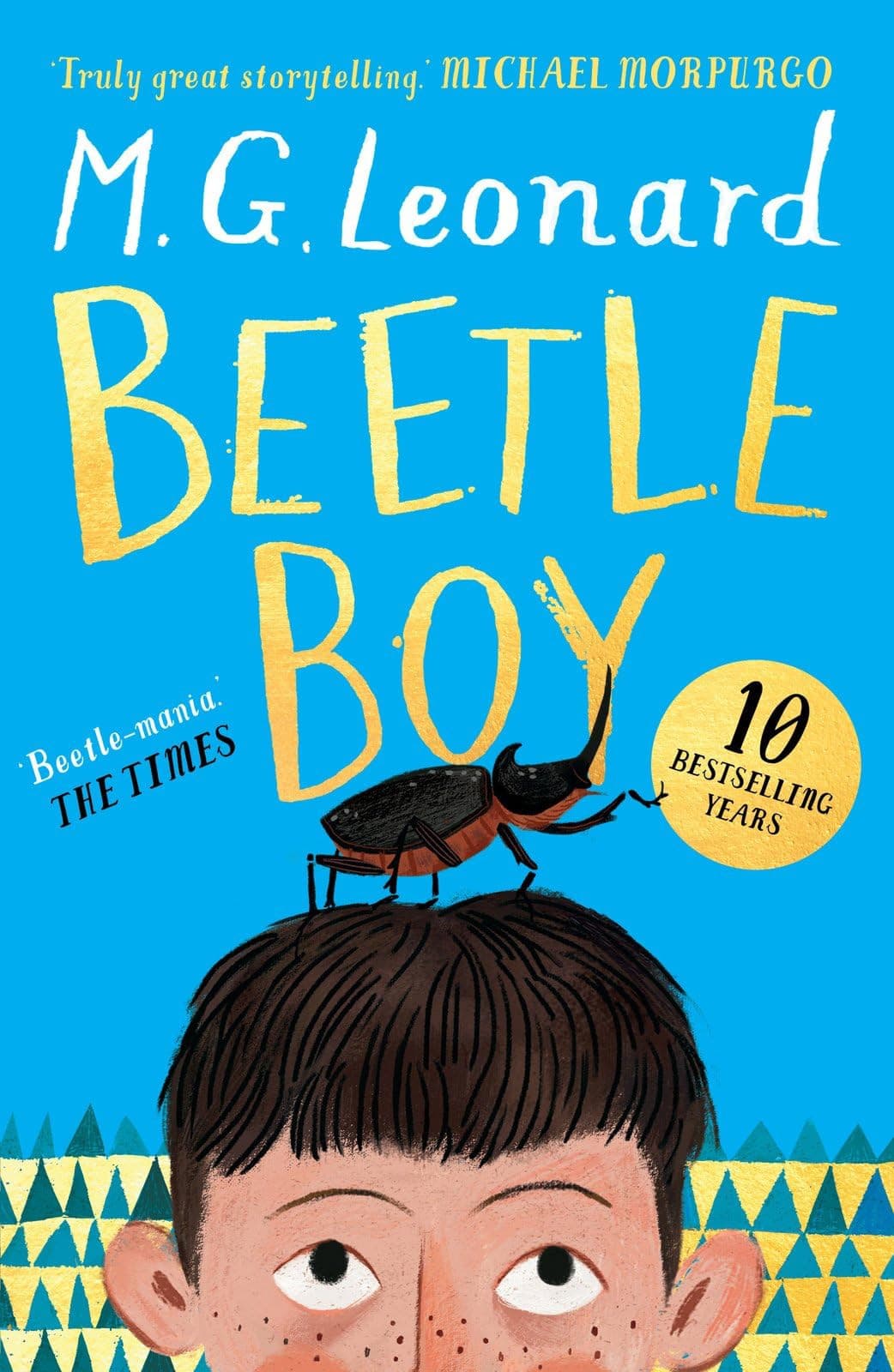 Couverture de Beetle Boy (reissue)