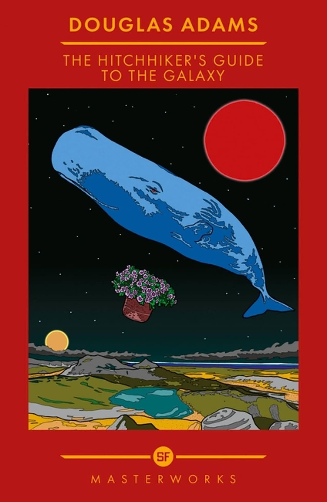 Couverture de The hitchhiker's guide to the Galaxy