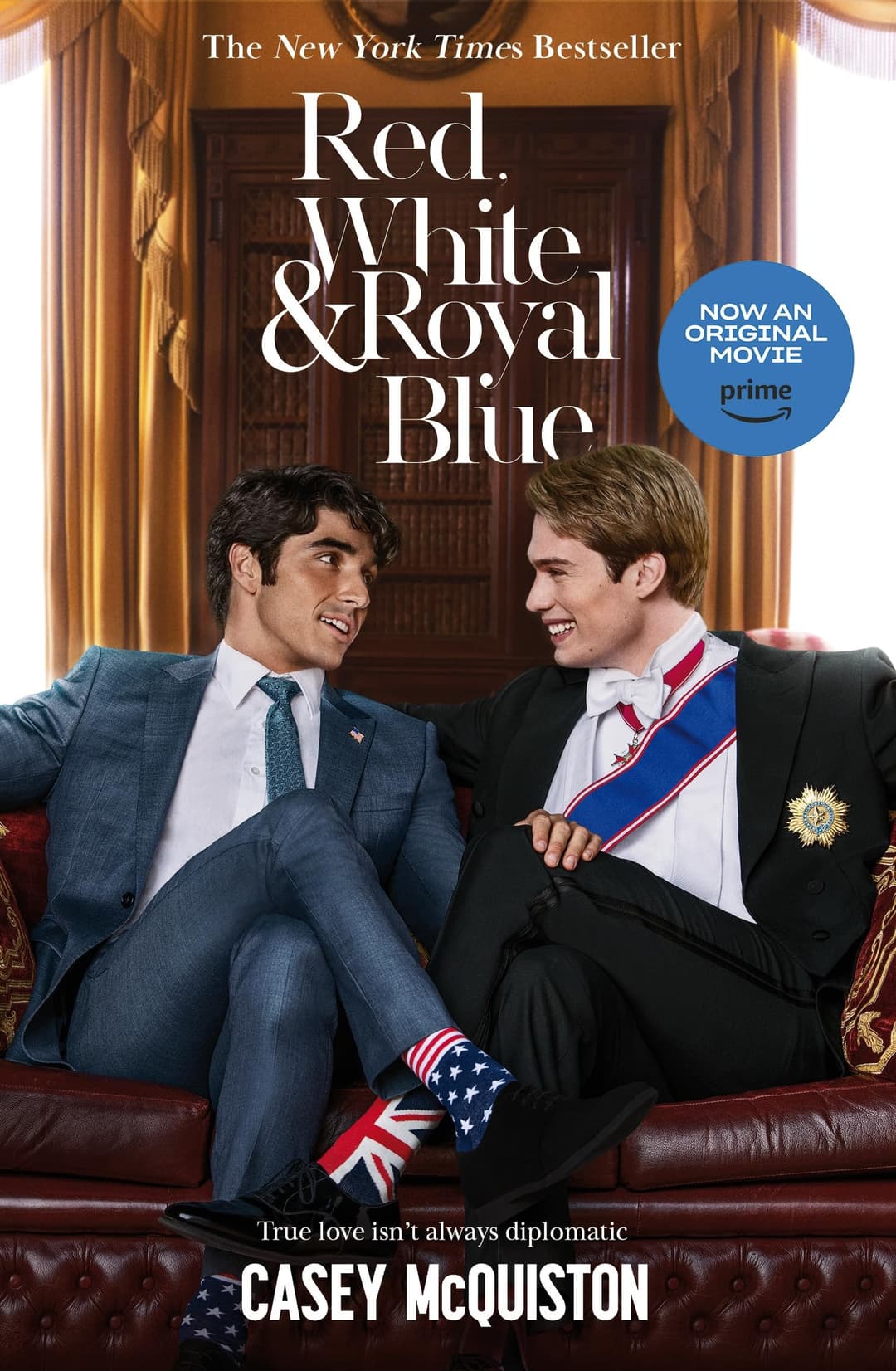 Couverture de Red, white & royal blue