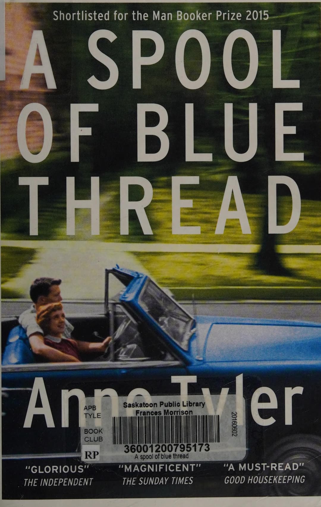 Couverture de A Spool of Blue Thread