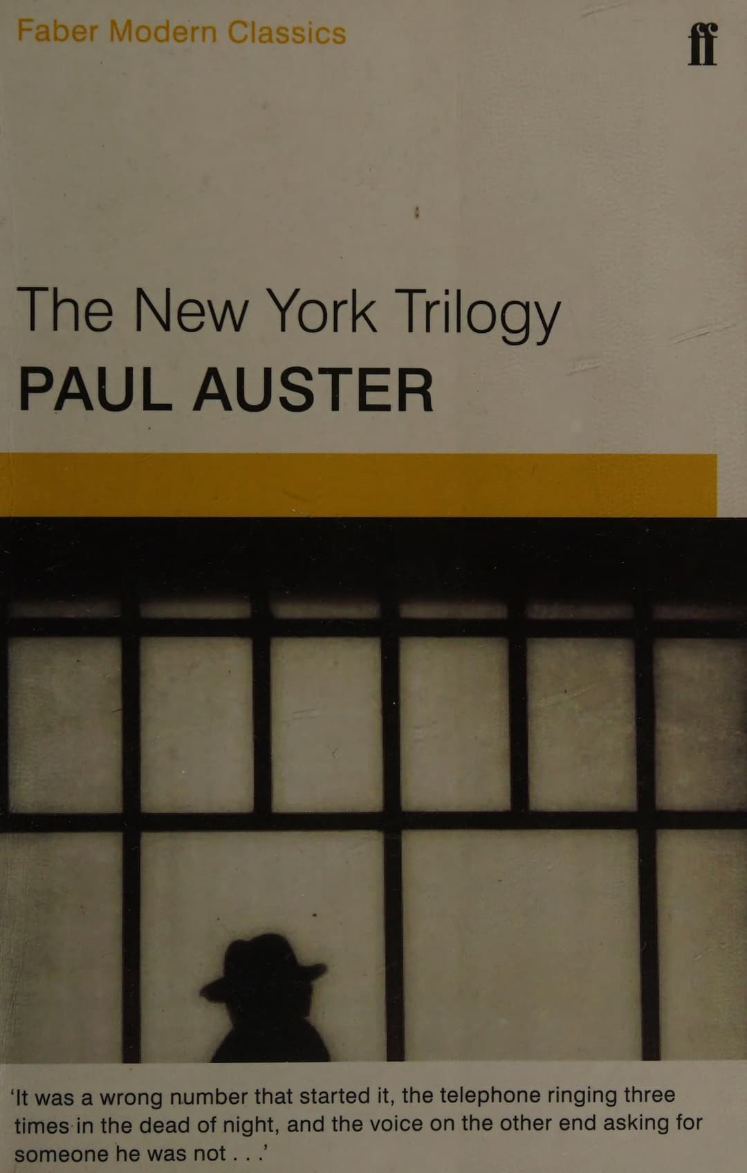 Couverture de The New York trilogy