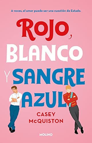 Couverture de Rojo, blanco y sangre azul