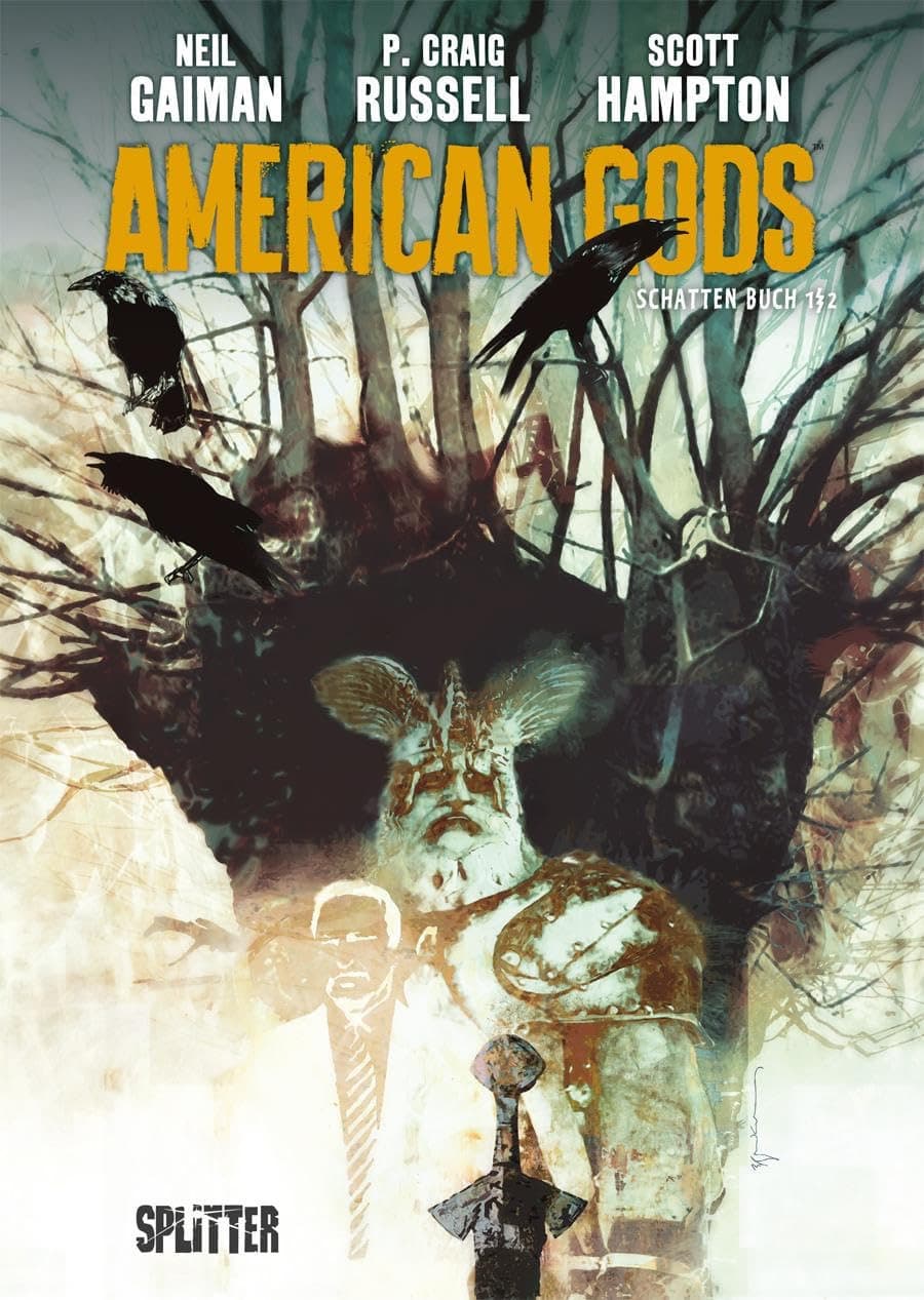 Couverture de American Gods. Schatten-Buch 1