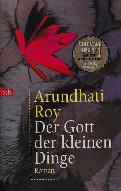 Couverture de Der Gott der kleinen Dinge: Roman