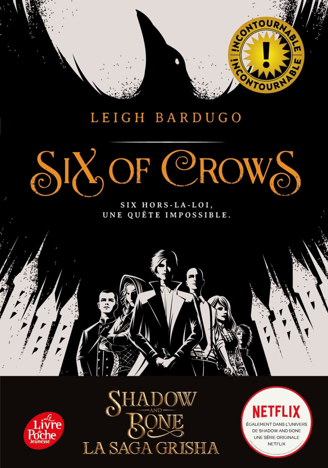 Couverture de Six of crows. Tome 1