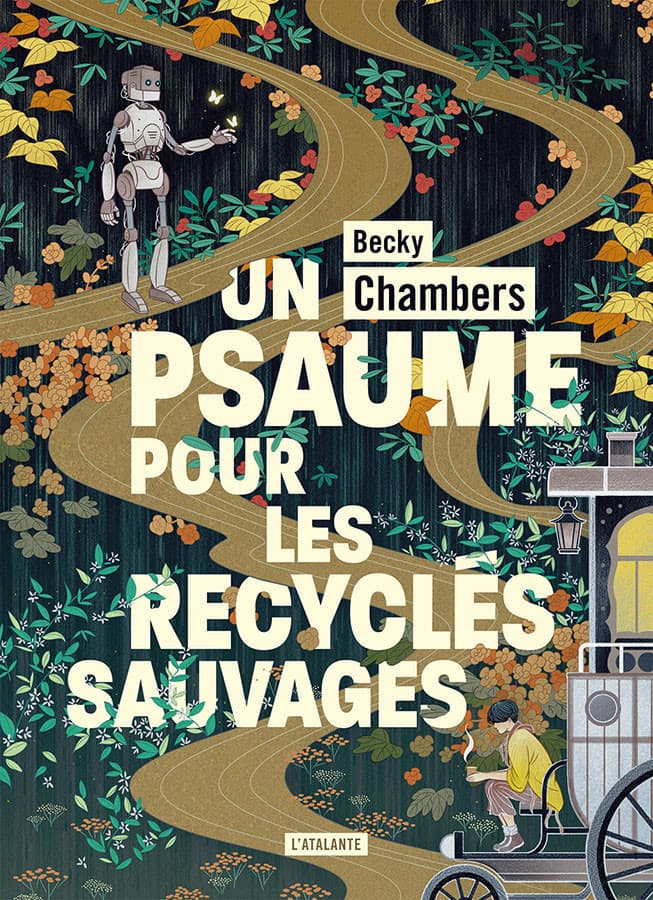 Couverture de Un psaume pour les recyclés sauvages: histoires de moine et de robot