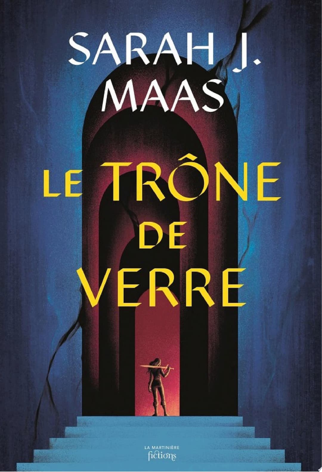 Couverture de Throne of Glass T1 Le trône de verre