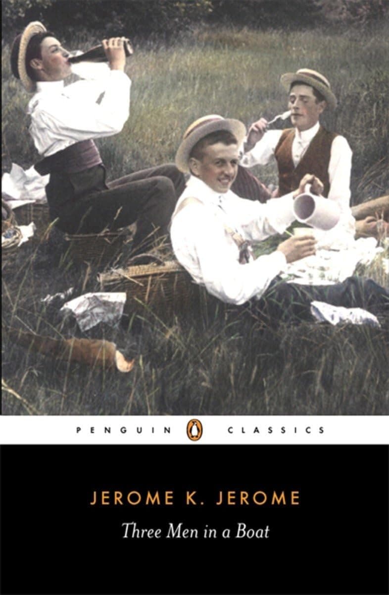 Couverture de Three men in a boat: to say nothing of the dog!