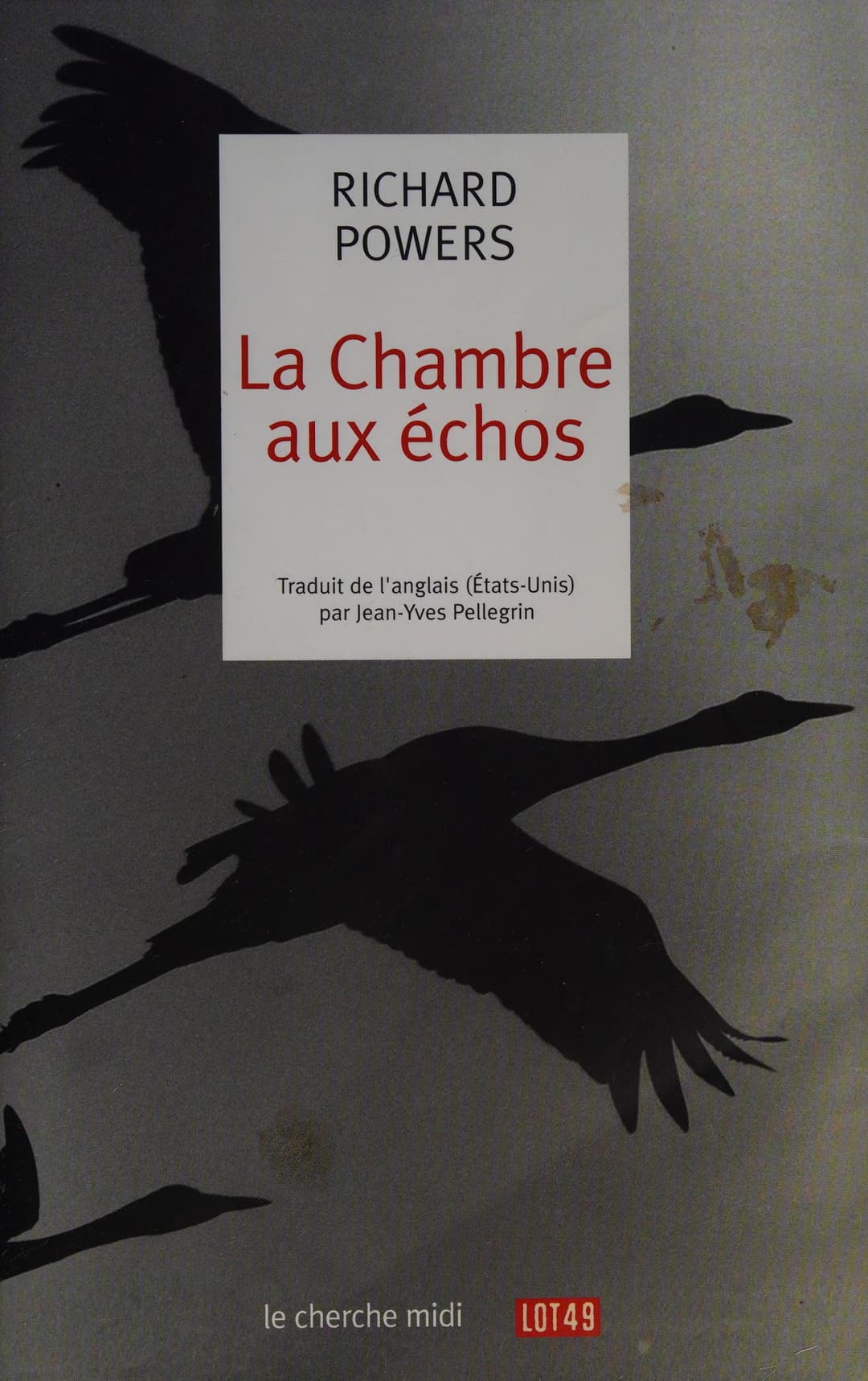 Couverture de La chambre aux échos