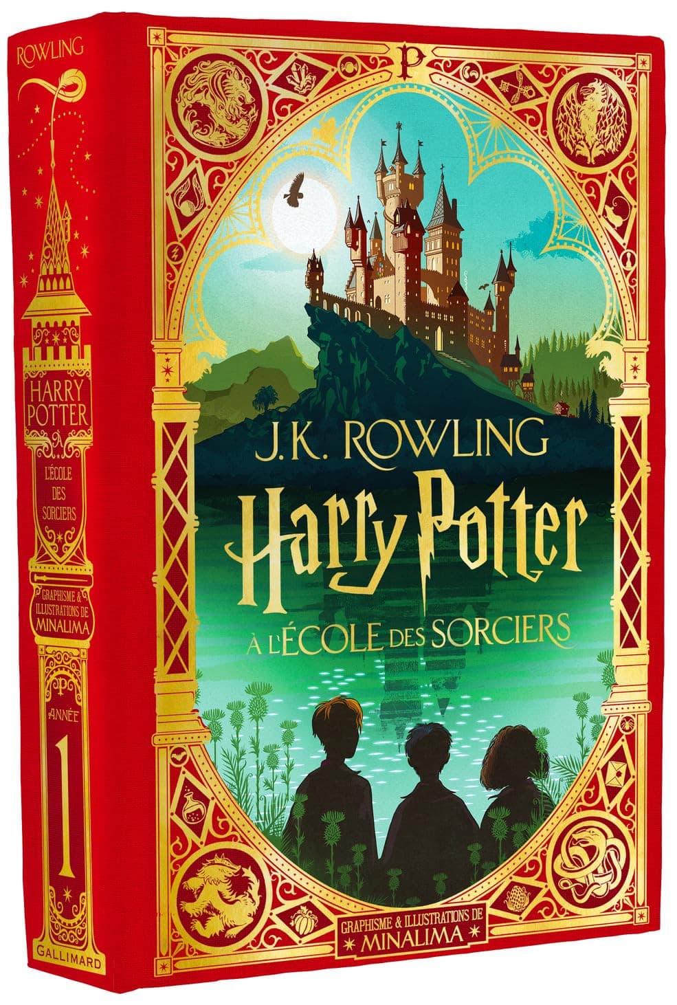 Couverture de Harry Potter à l'école des sorciers