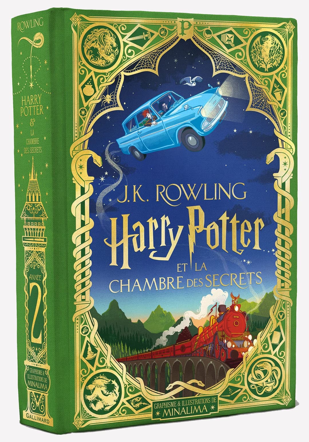 Couverture de Harry Potter et la chambre des secrets