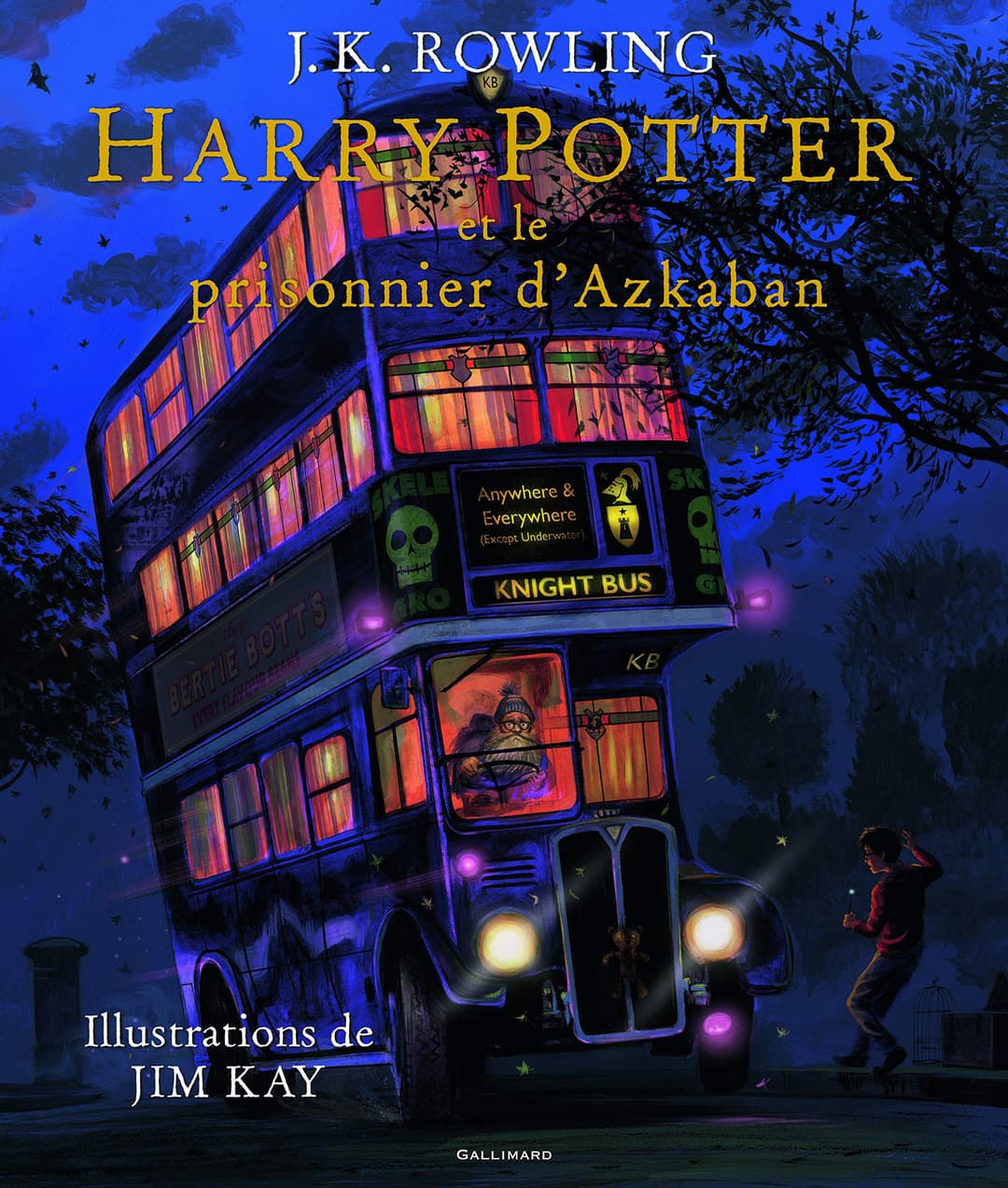 Couverture de Harry Potter et le prisonnier d'Azkaban