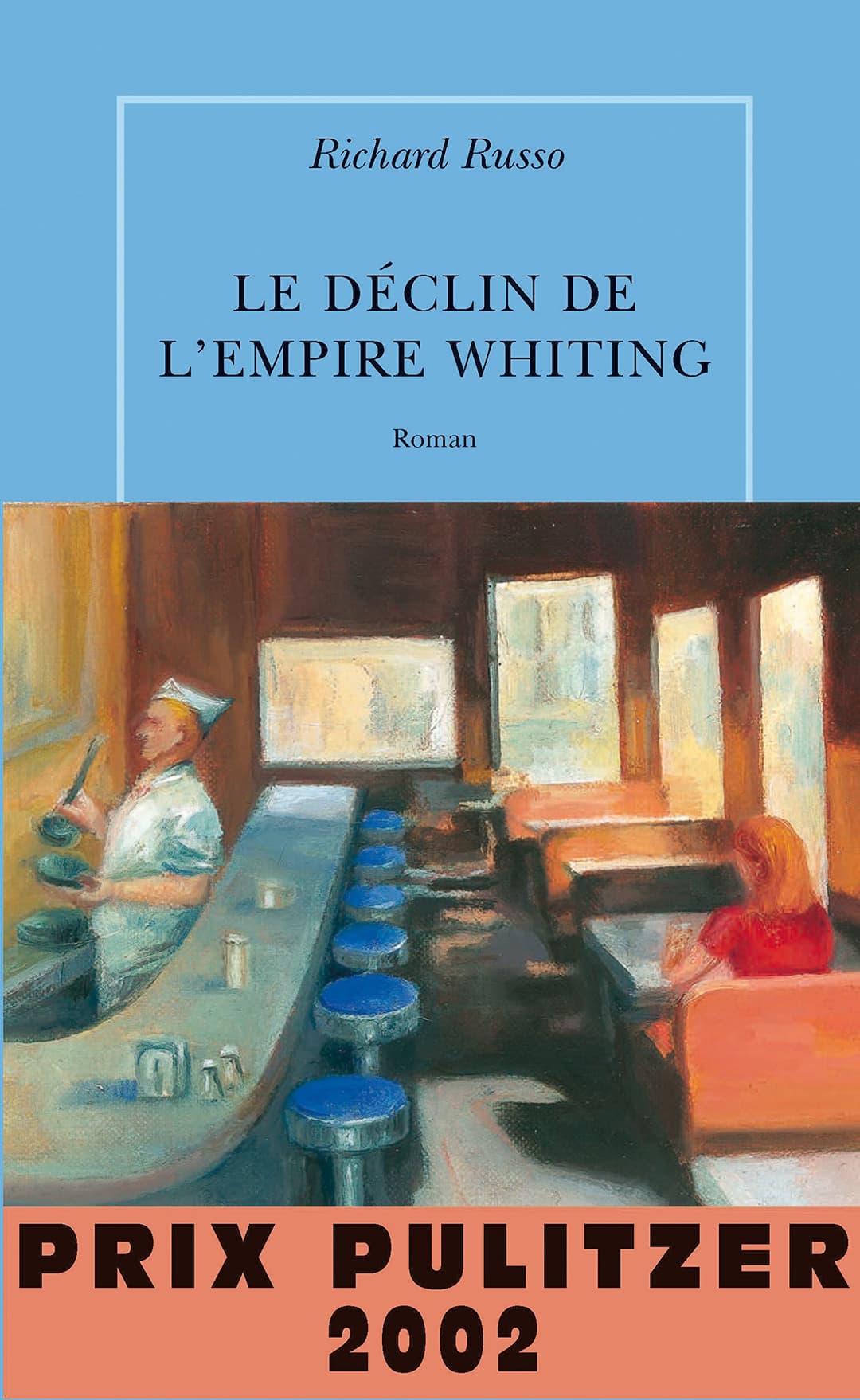 Couverture de Le déclin de l'empire Whiting: roman