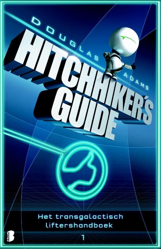 Couverture de Het transgalactische liftershandboek (Hitchhiker's Guide to the Galaxy #1)