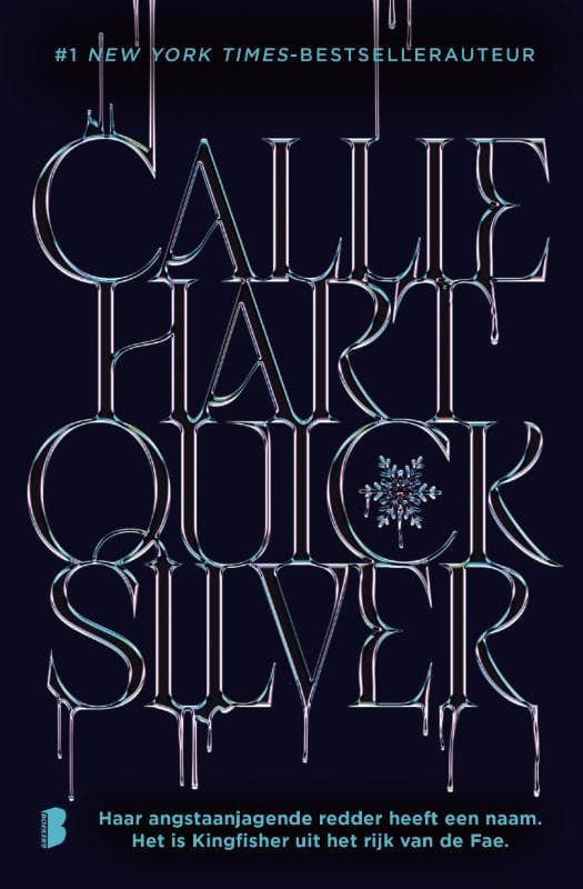 Couverture de Quicksilver: Haar angstaanjagende redder heeft een naam. Het is Kingfisher uit het rijk van de Fae.
