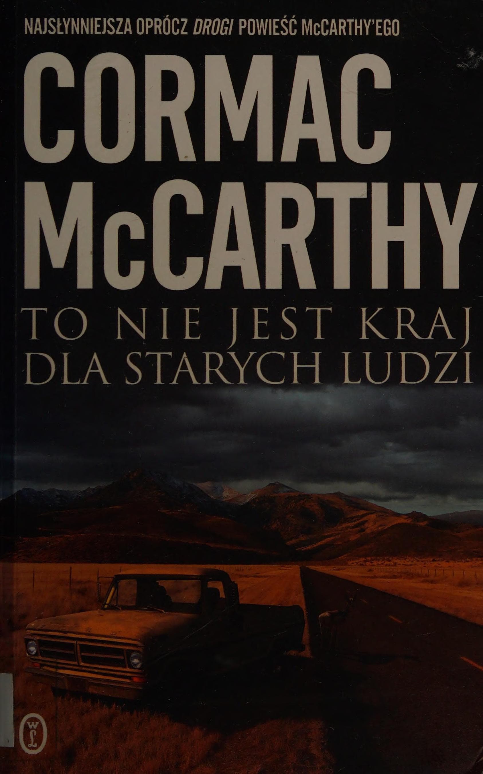 Couverture de To nie jest kraj dla starych ludzi