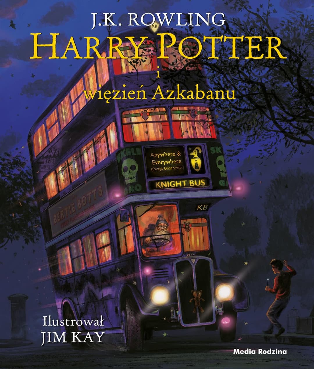 Couverture de Harry Potter i więzień Azkabanu