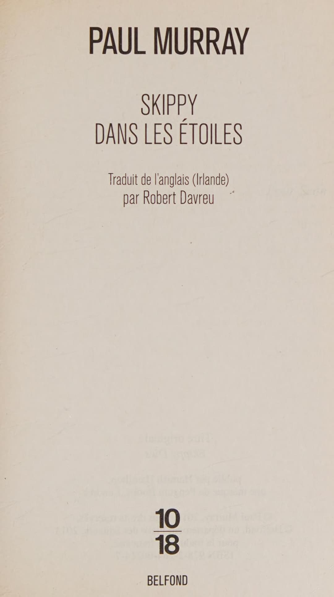 Couverture de Skippy dans les étoiles
