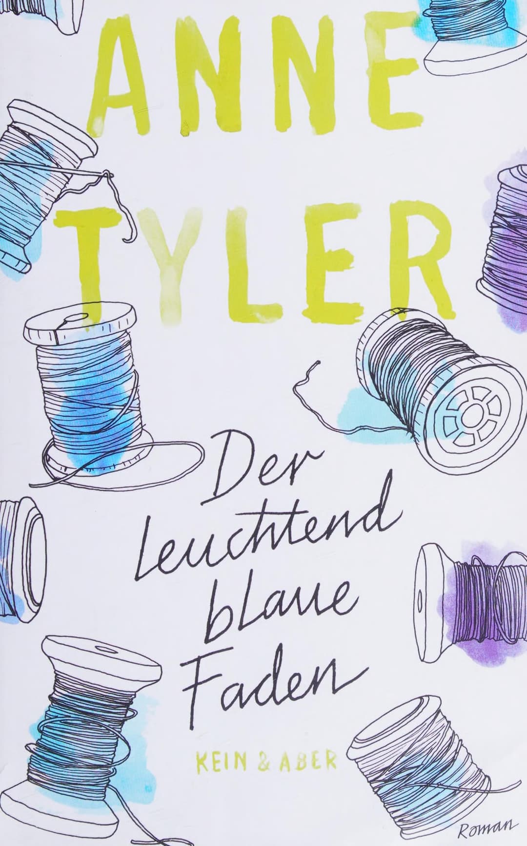 Couverture de Der leuchtend blaue Faden: Roman