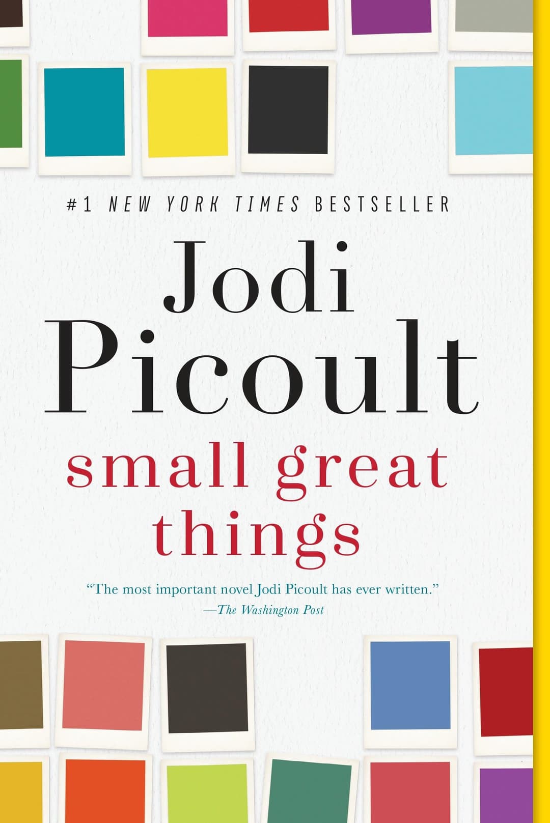 Couverture de Small great things: a novel